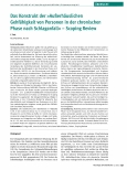 Vorschauseite 1: Das Konstrukt der "Außerhäuslichen Gehfähigkeit von Personen in der chronischen Phase nach Schlaganfall" - Scoping Review
