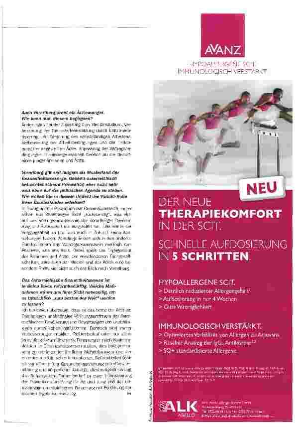 Vorschauseite 2: Im Brennpunkt: der ärztliche Nachwuchs