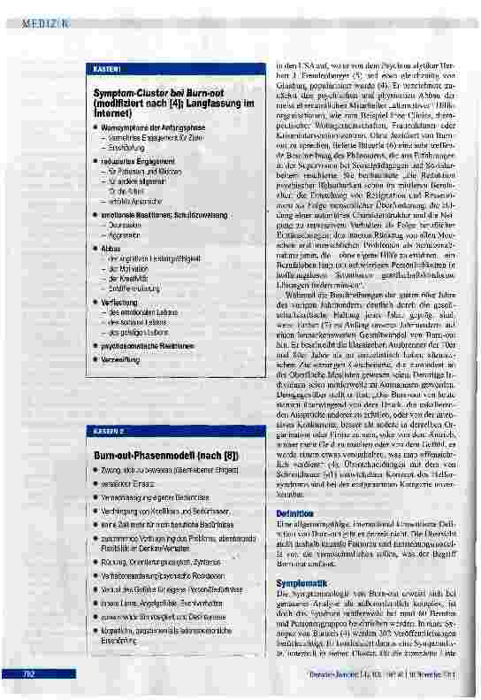 Vorschauseite 2: Modediagnose Burn-out