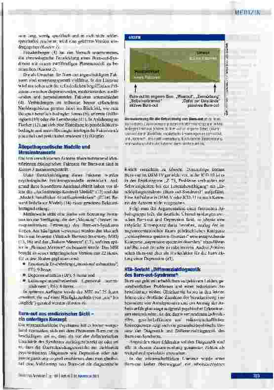 Vorschauseite 3: Modediagnose Burn-out