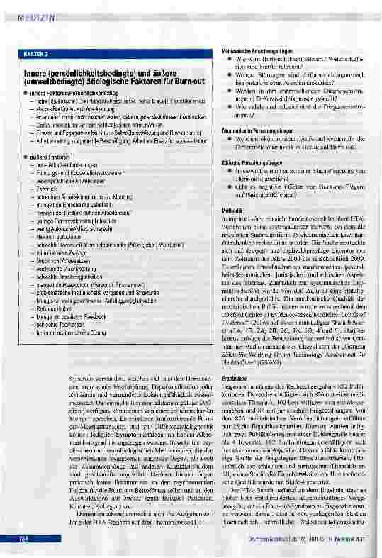 Vorschauseite 4: Modediagnose Burn-out