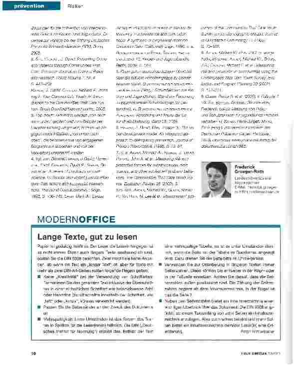 Vorschauseite 4: Jugendliche benennen Risiken ihrer Altersstufe