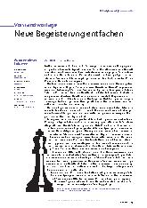 Vorschauseite 1: Neue Begeisterung entfachen