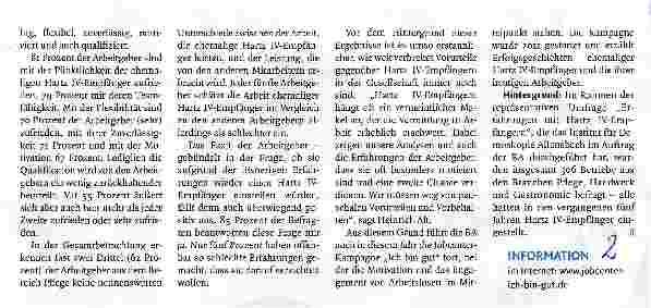 Vorschauseite 2: Hartz iV-Empfanger voller Potenziale