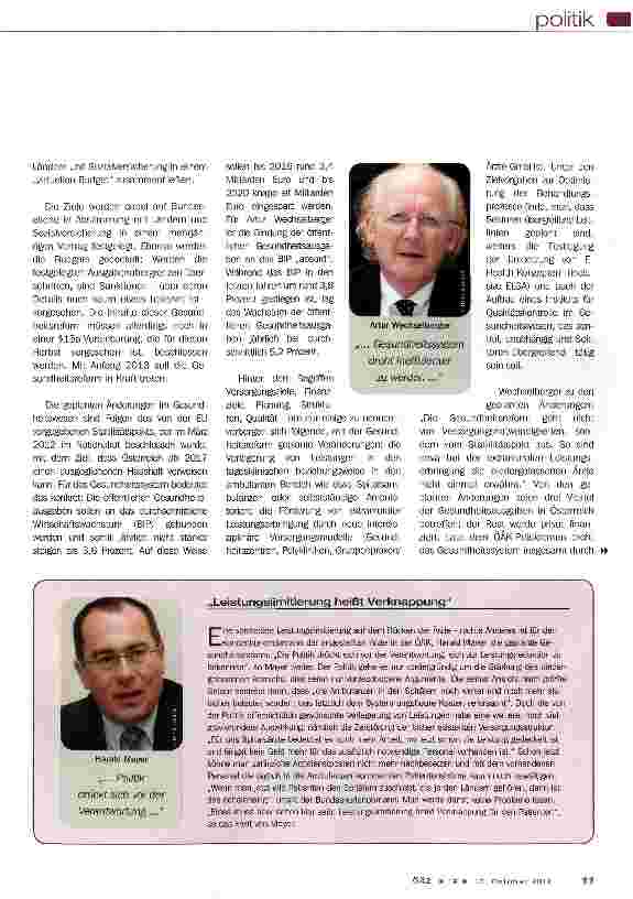 Vorschauseite 2: Sparen, sparen, sparen