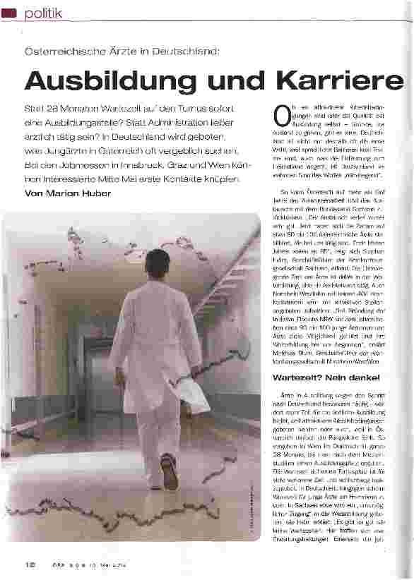 Vorschauseite 1: Ausbildung und Karriere locken