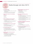 Vorschauseite 5: Radiochirurgie mit dem ZAP-X: Eine neue Möglichkeit für radiochirurgische Behandlungen.