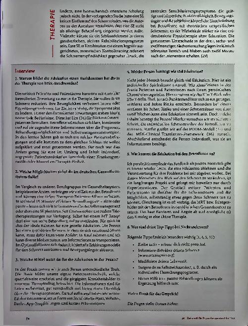 Vorschauseite 3: Bildung bei Nackenschmerzen leicht gemacht: Evidenzbasierte Praxis