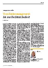 Vorschauseite 1: Vom Risikomanagement bis zur Rechtssicherheit