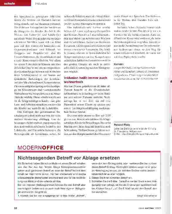 Vorschauseite 2: Gemeinsam lernen - mit Hightech