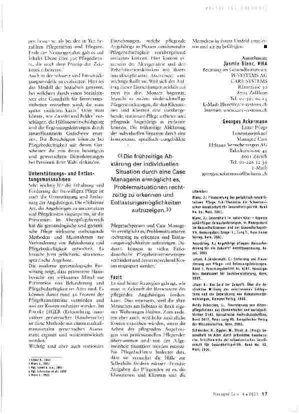 Vorschauseite 2: Pflegende Angehörige