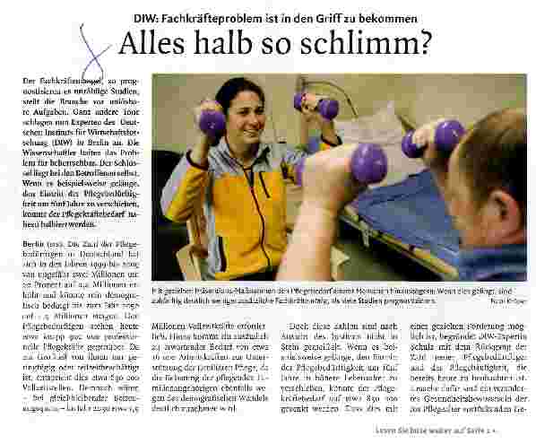 Vorschauseite 1: Alles halb so schlimm?