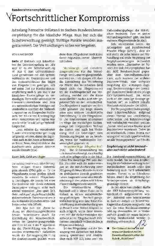 Vorschauseite 1: Fortschrittlicher Kompromiss