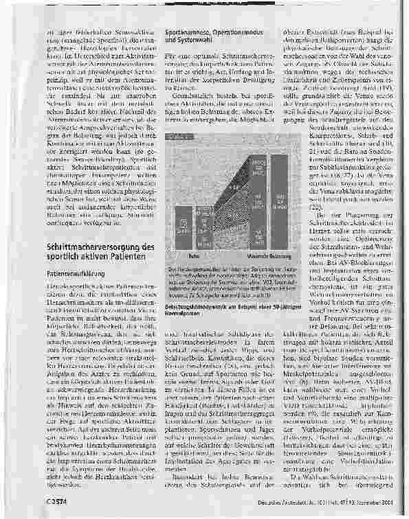 Vorschauseite 3: Körperliche Aktivität und Sport bei Schrittmacherpatienten