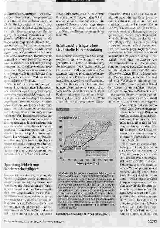Vorschauseite 4: Körperliche Aktivität und Sport bei Schrittmacherpatienten