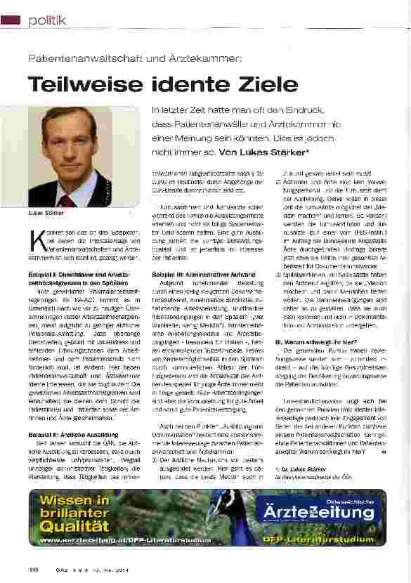 Vorschauseite 1: Teilweise idente Ziele