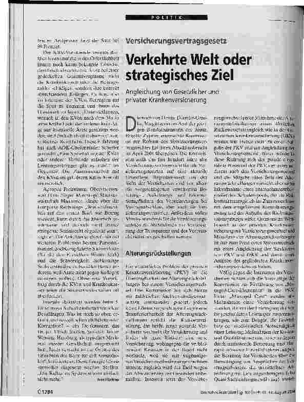 Vorschauseite 2: Aufgebauschte VorverurteilungenBetrug und Korruption im Gesundheitswesen
