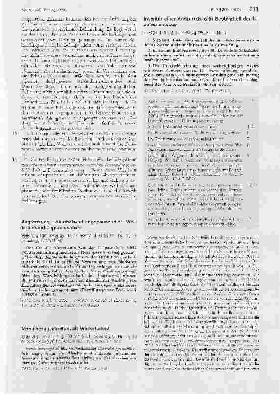 Vorschauseite 4: KrankenversicherungsrechtAnpreisende Werbung für zahnärztliche Leistungen
