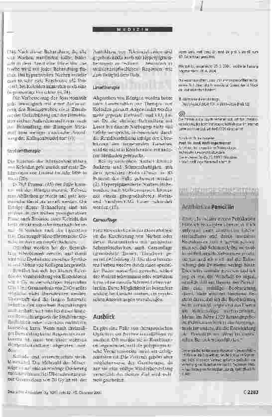 Vorschauseite 6: Narbentherapie in der Dermatologie