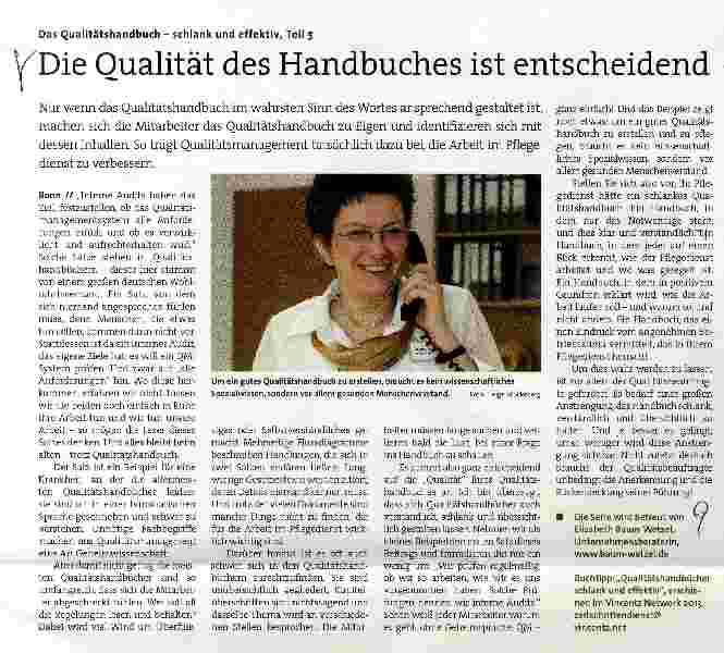 Vorschauseite 1: Die Qualität des Handbuches ist entscheidend