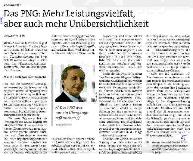 Vorschauseite 1: Pas PNG: Mehr Leistungsvielfalt, aber auch mehr Unübersichtlichkeit