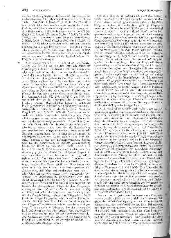 Vorschauseite 3: PflegeversicherungsrechtAbruf von Pflegeeinsätzen