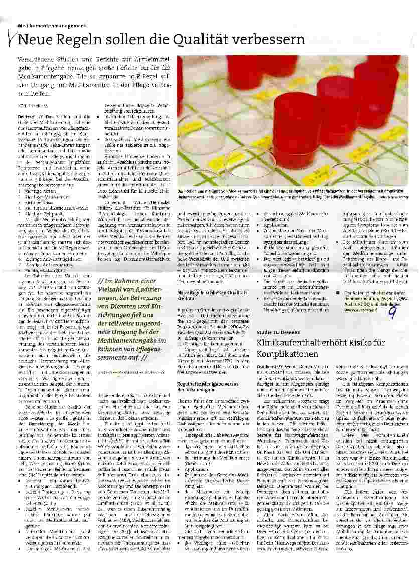 Vorschauseite 1: Neue Regeln sollen die Qualität verbessern