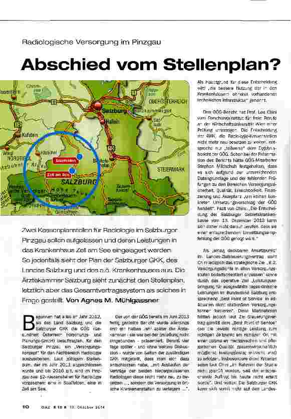 Vorschauseite 1: Abschied vom Stellenplan?