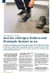 Vorschauseite 1: Komplettschutz für die Füße: Auf die richtigen Socken und Strümpfe kommt es an.