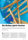 Vorschauseite 1: Die Risiken schnell löschen