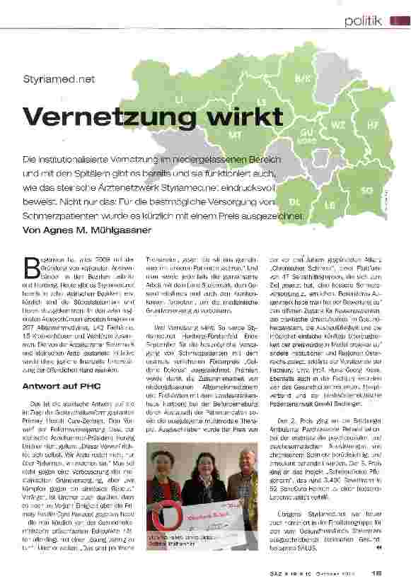 Vorschauseite 1: Vernetzung wirkt