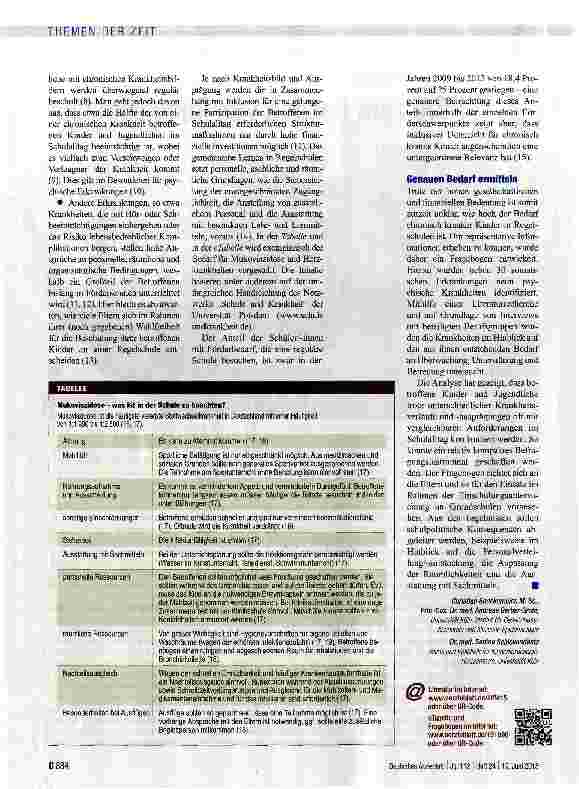 Vorschauseite 2: Hilfe zum Besuch von Regelschulen