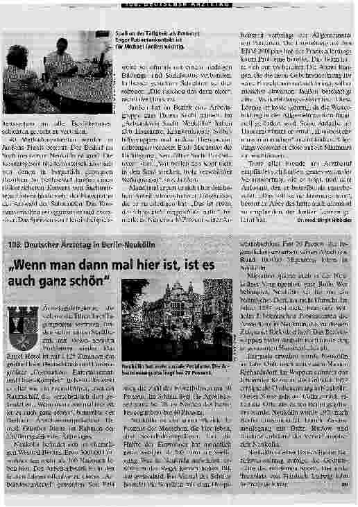 Vorschauseite 2: Hausarzt im sozialen Brennpunkt