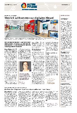 Vorschauseite 1: Herzlich willkommen zur digitalen Messe!