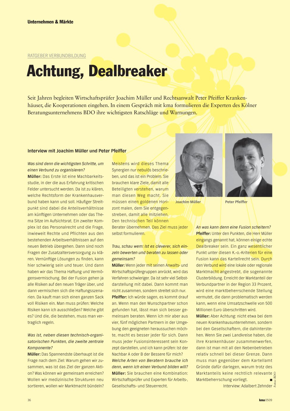 Vorschauseite 1: Achtung, Dealbreaker