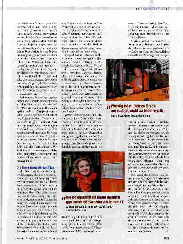 Vorschauseite 2: Arbeiten im Einklang mit Körper und Seele