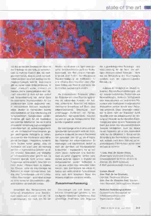 Vorschauseite 6: Eisentherapie
