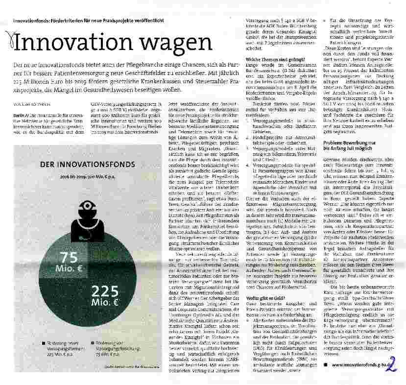 Vorschauseite 1: Innovation wagen