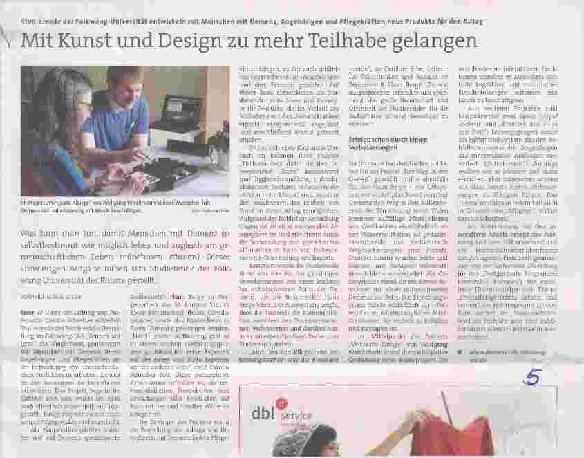 Vorschauseite 1: Mit Kunst und Design zu mehr Teilhabe gelangen
