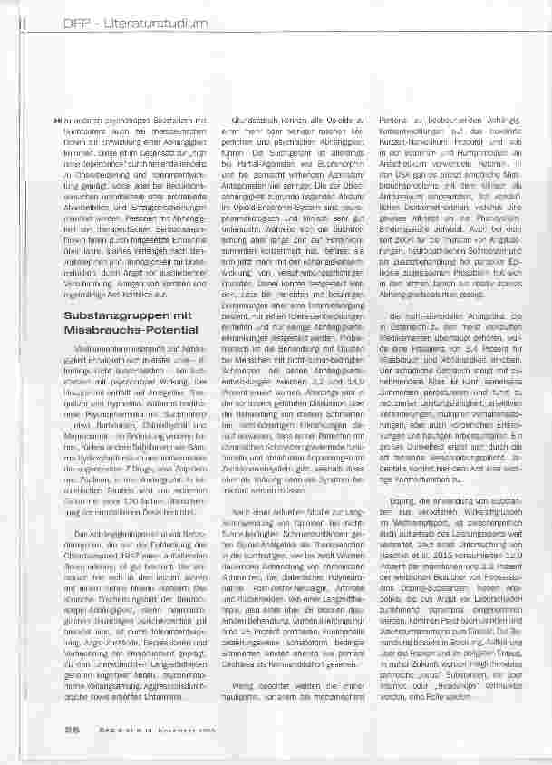 Vorschauseite 3: Medikamentenabhängigkeit