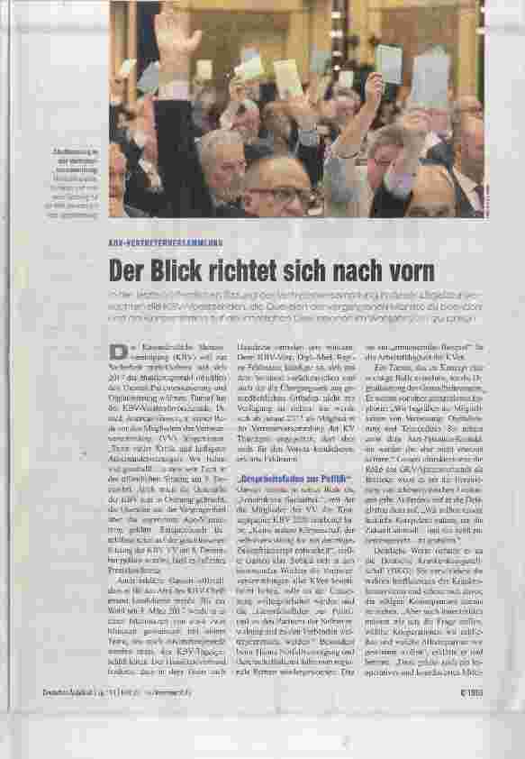 Vorschauseite 1: Der Blick richtet sich nach vorn