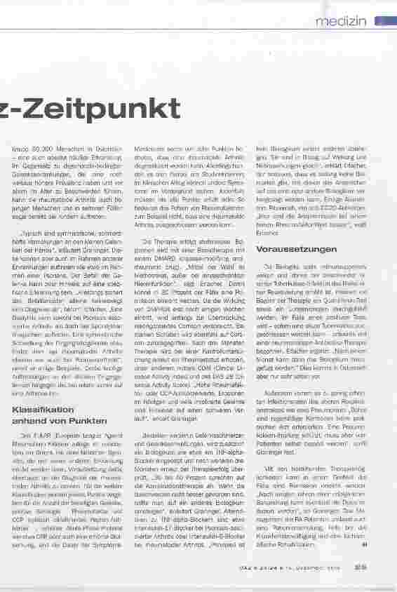 Vorschauseite 2: Entscheidend: Schmerz-Zeitpunkt