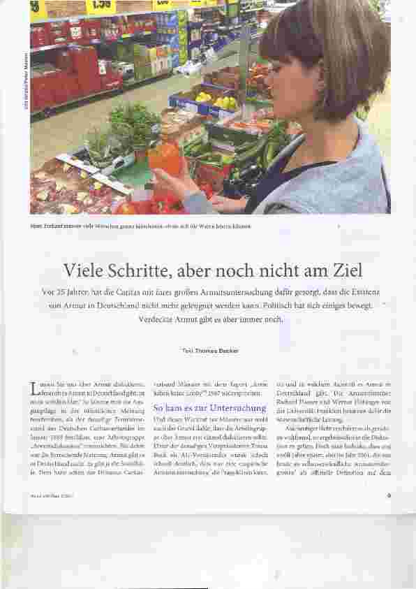 Vorschauseite 1: Viele Schritte, aber noch nicht am Ziel