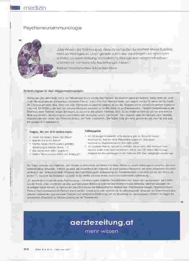 Vorschauseite 3: Krank durch Kränkung