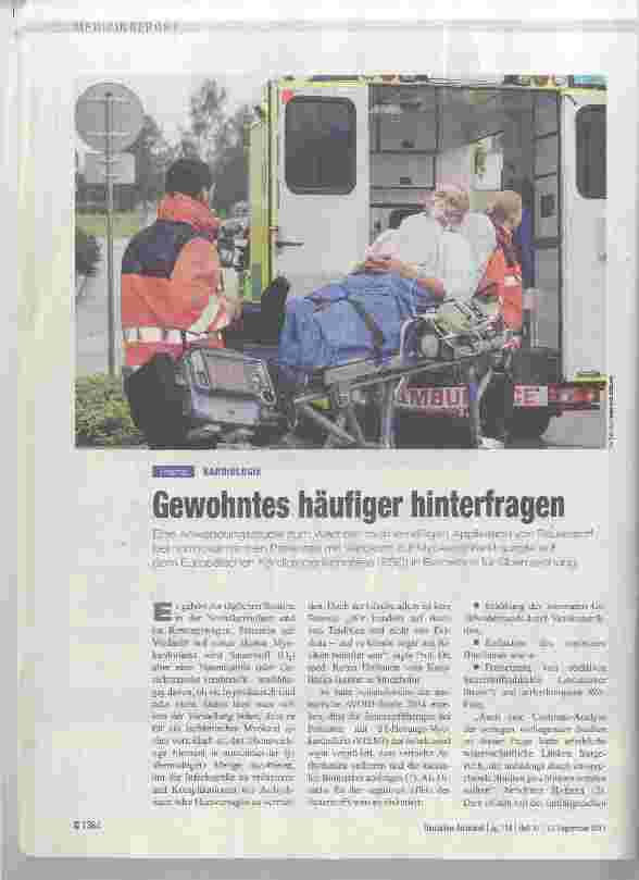 Vorschauseite 1: Gewohntes häufiger hinterfragen