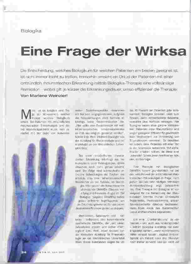 Vorschauseite 1: Eine Frage der Wirksamkeit