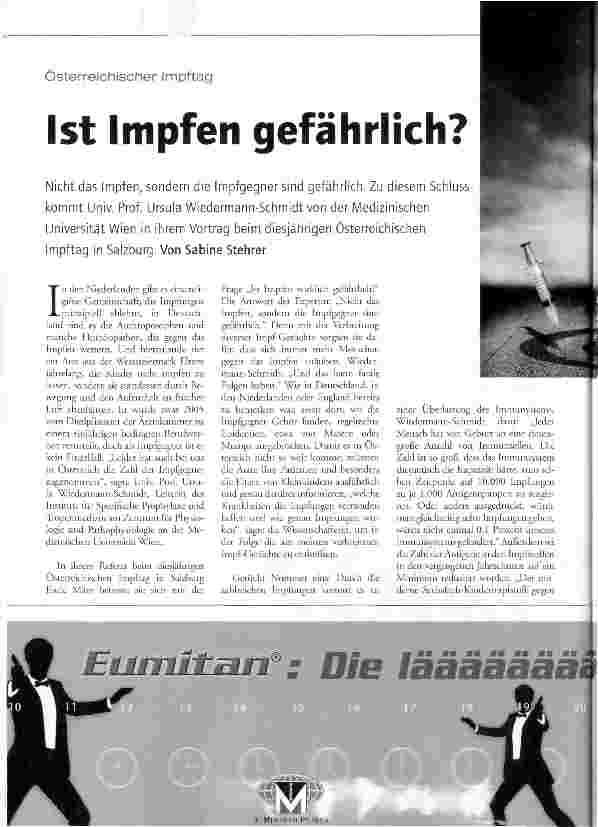 Vorschauseite 1: Ist Impfen gefährlich?