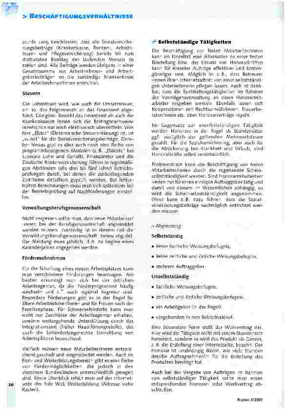 Vorschauseite 5: Gesetze, Abgaben, Verträge - Personal: Was Arbeitgeber/innen zu beachten haben