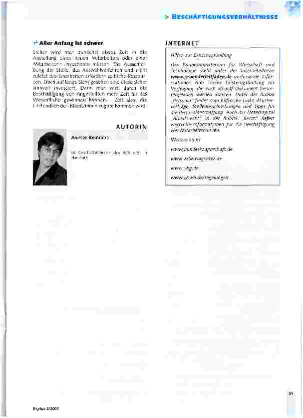 Vorschauseite 6: Gesetze, Abgaben, Verträge - Personal: Was Arbeitgeber/innen zu beachten haben