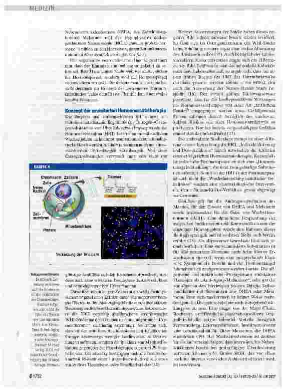 Vorschauseite 4: Anti-Aging-Medizin -Hoffnung oder Humbug?